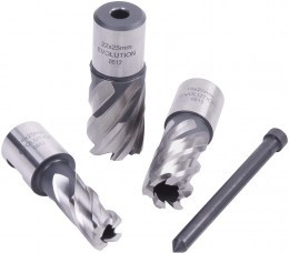 EVOLUTION 25 mm short series magnetic burrs set9